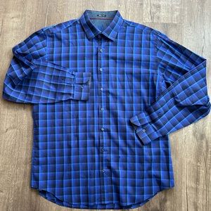 Bugatchi Button Up Dress Shirt sz L